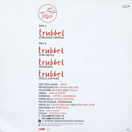 Orup – Trubbel 12"