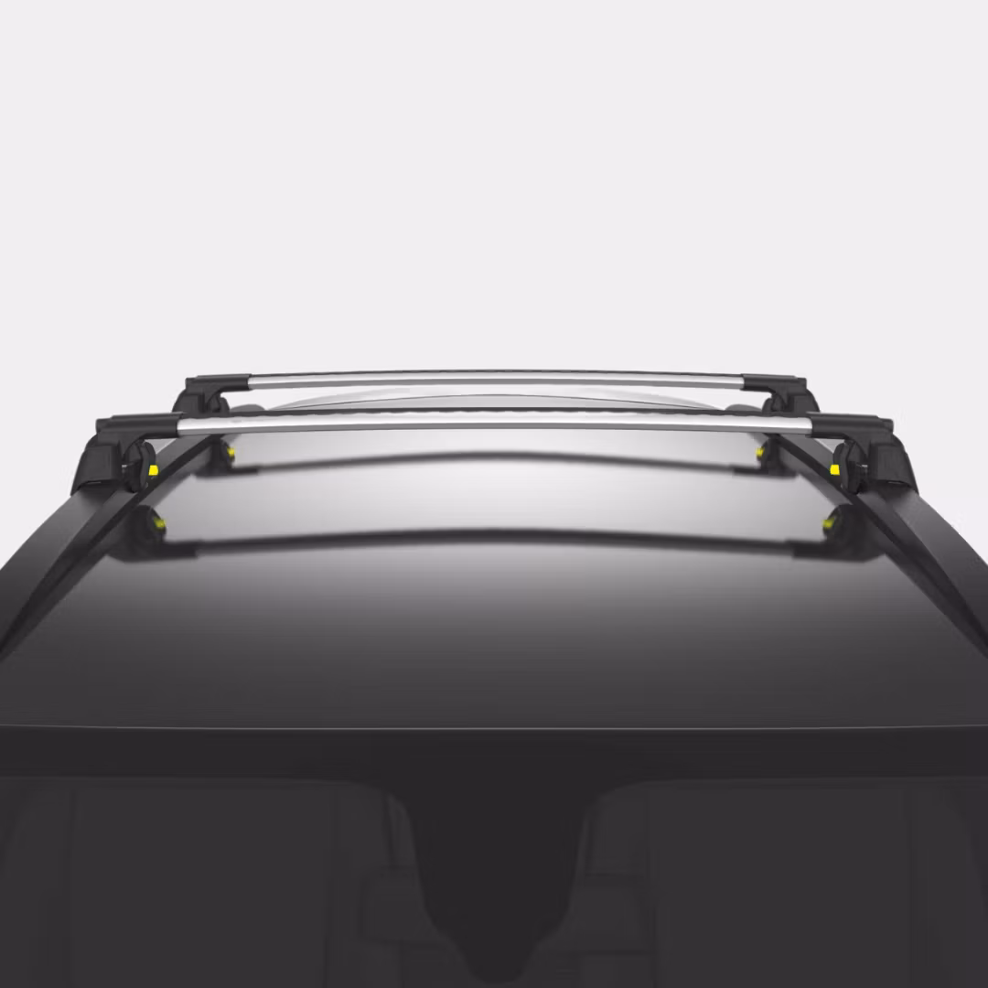 Dachträger Turtle Air montiert – passgenaues Design mit geringem Fahrgeräusch