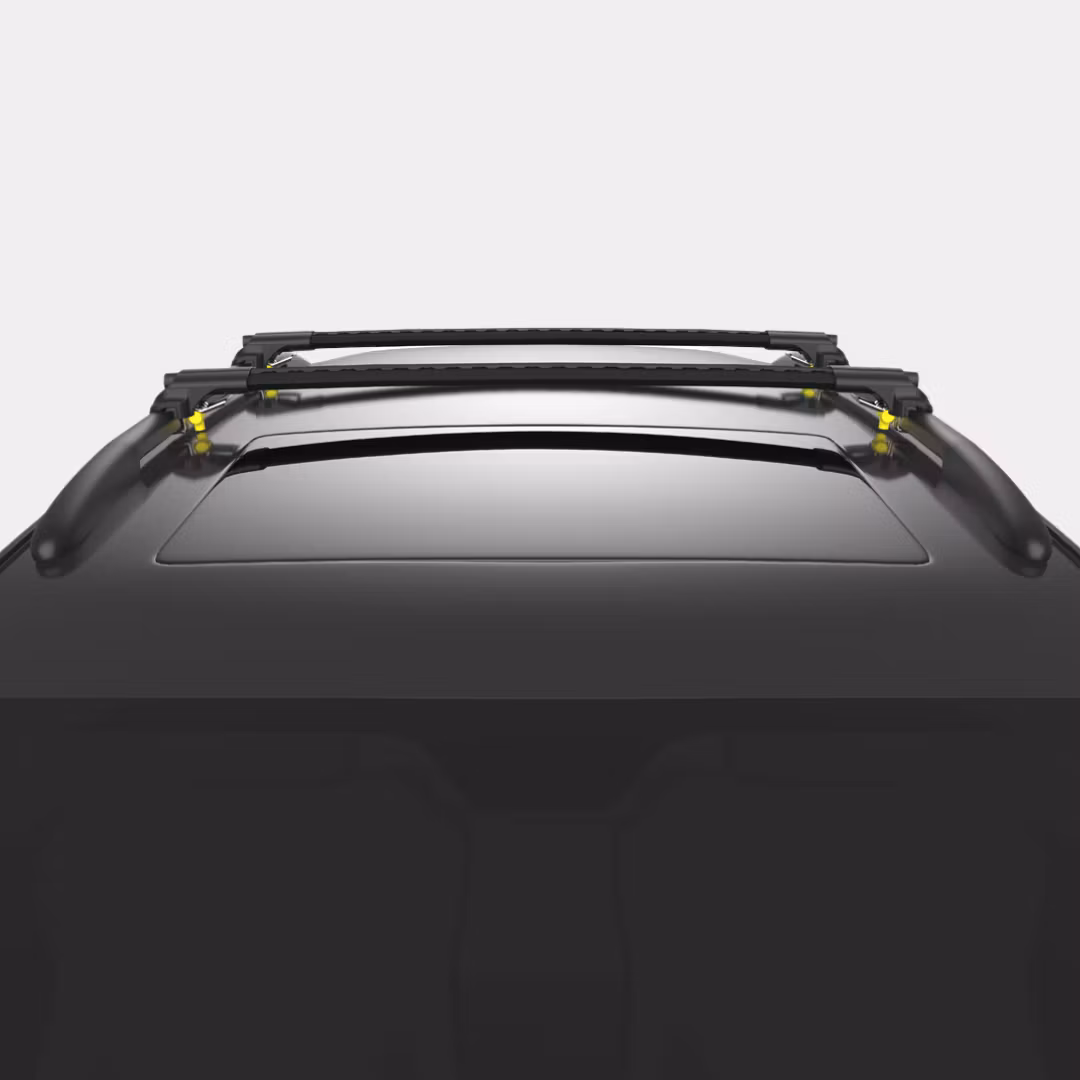 Dachträger Turtle Air montiert – passgenaues Design mit geringem Fahrgeräusch