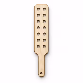 Spanking Paddle i Tre bred type