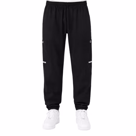 Svart byxa i polyester och bomull - unisex | TK Design