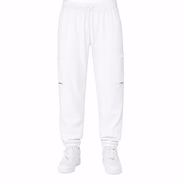 Vit byxa i polyester och bomull - unisex | TK Design