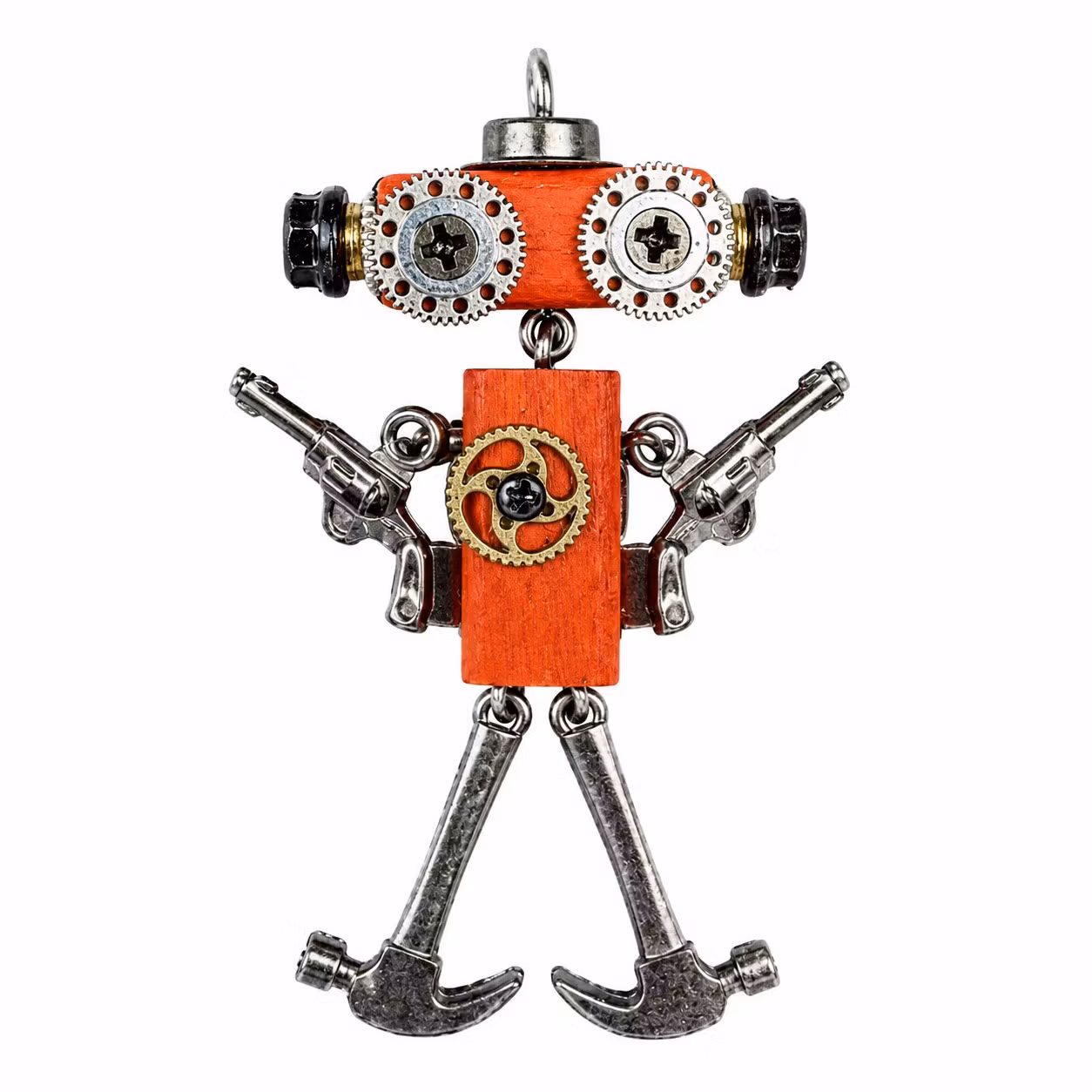Steampunk Minibot - Sheriff Skruv