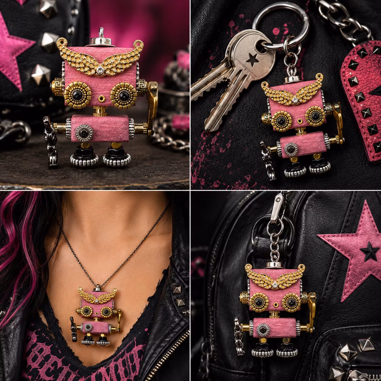 Steampunk Minibot - Fröken Juvelvinge