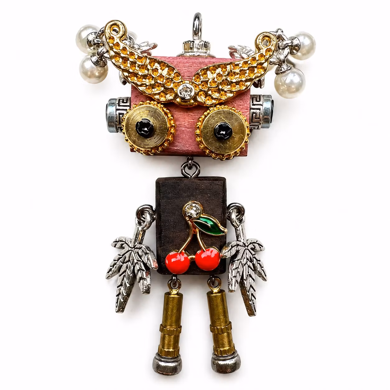 Steampunk Minibot - Körsbärsvinge