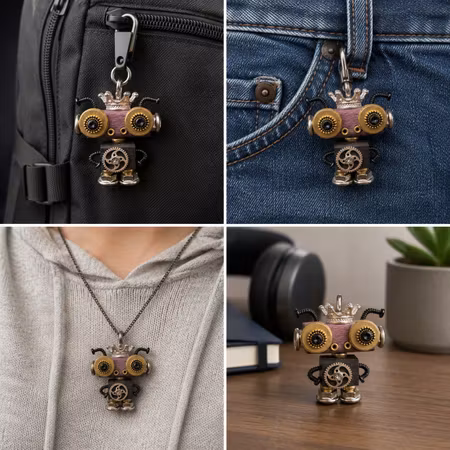 Steampunk Minibot - Drottning Bultina