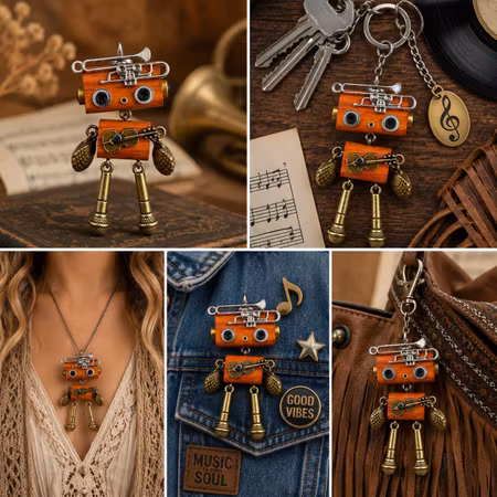 Steampunk Minibot - Jazz Bot