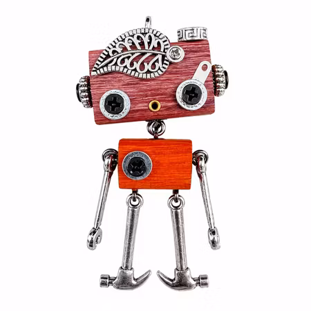 Steampunk Minibot - Mystic Leaf