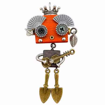 Steampunk Minibot - Velvet Nomad
