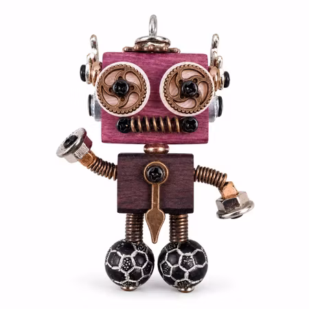 Steampunk Minibot - Rosa Rassel