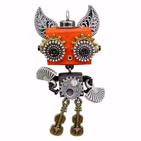 Steampunk Minibot - Brass Melody