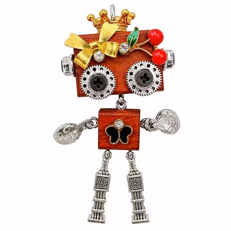 Steampunk Minibot - Robotdrottningen