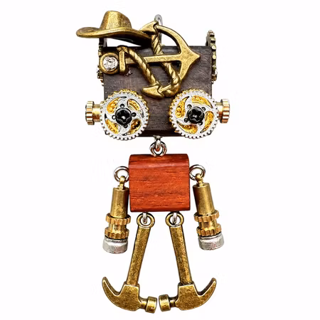 Steampunk Minibot - Kapten Ankare