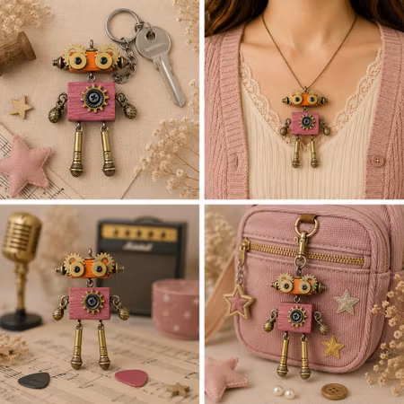 Steampunk Minibot - Tiny Mechanica