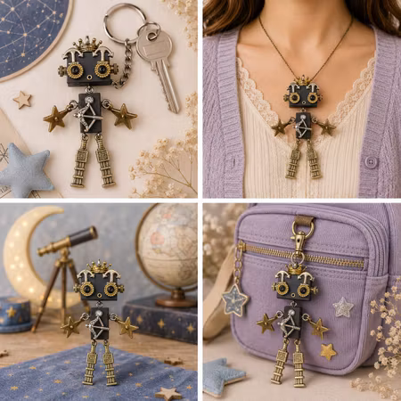 Steampunk Minibot - Kosmokungen