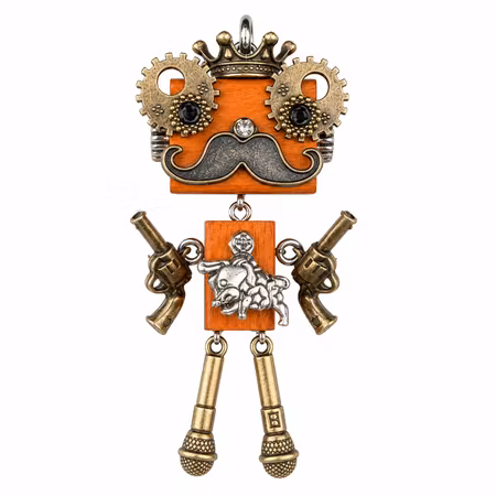Steampunk Minibot - RevolveRoffe