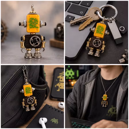 Steampunk Minibot - Steampunk Steve