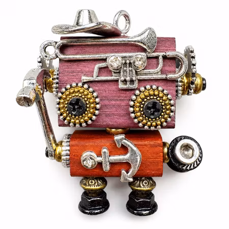 Steampunk Minibot - Kapten Ankarhorn