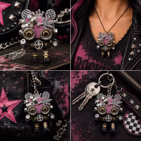 Steampunk Minibot - Prinsessan Kuggblom