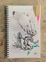 Limited edition Notebook 'Cherry Blossom Tree'