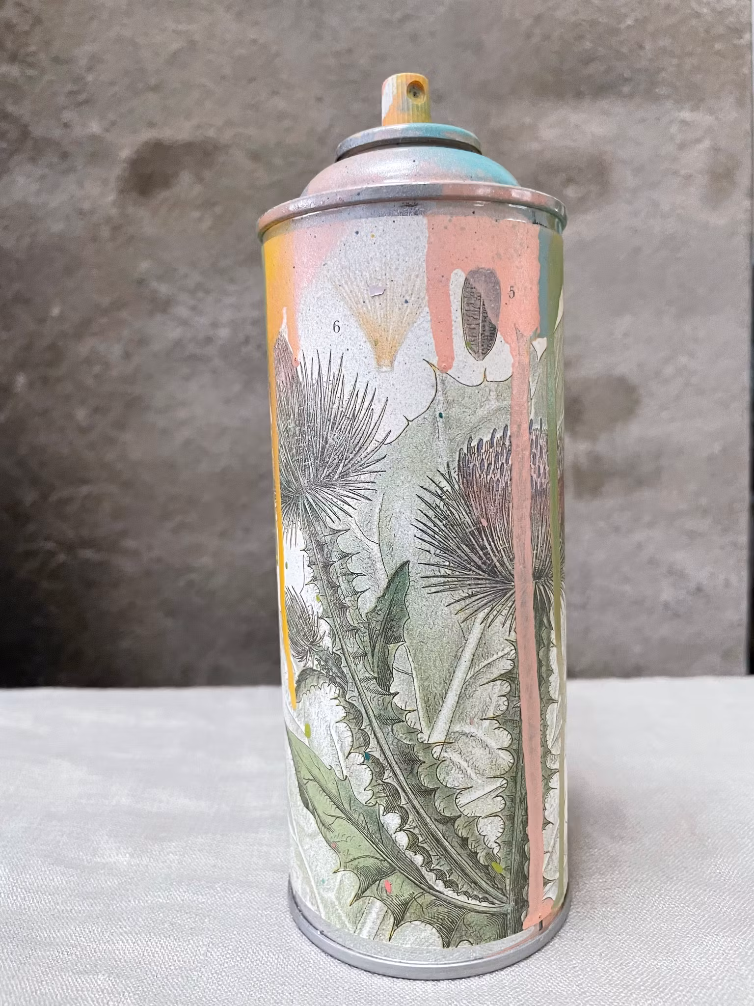 Vintage Artspray Thistle