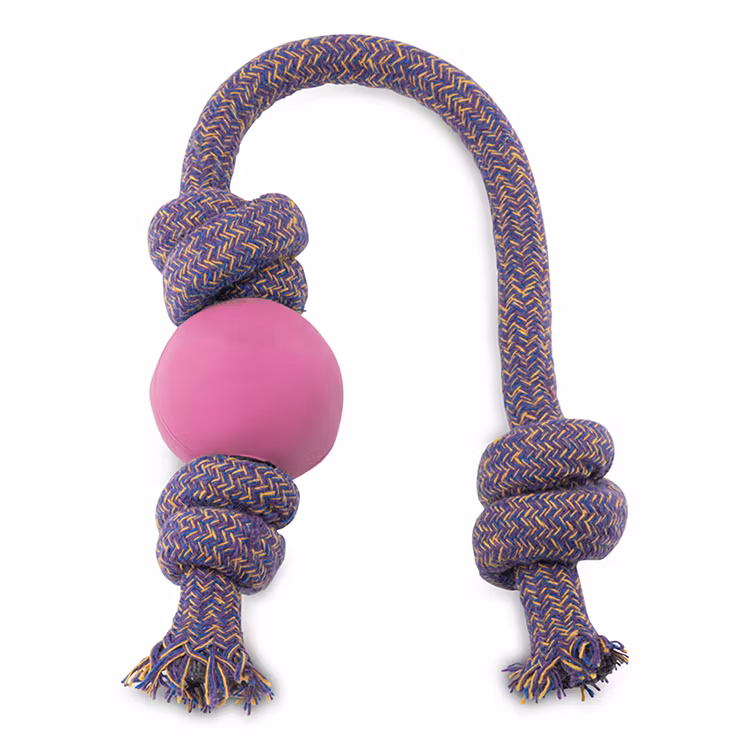 beco boll på rep rosa