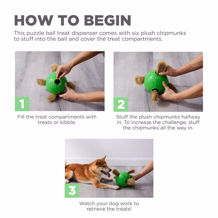 Dog Snuffle N' Treat Aktivitetsleksak