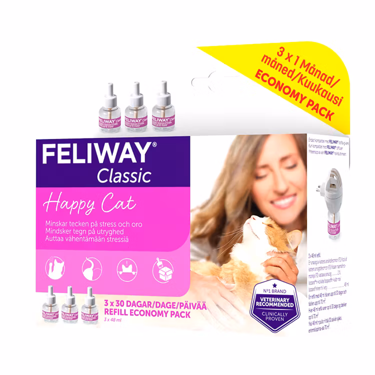 feliway classic refill 48ml 3-pack