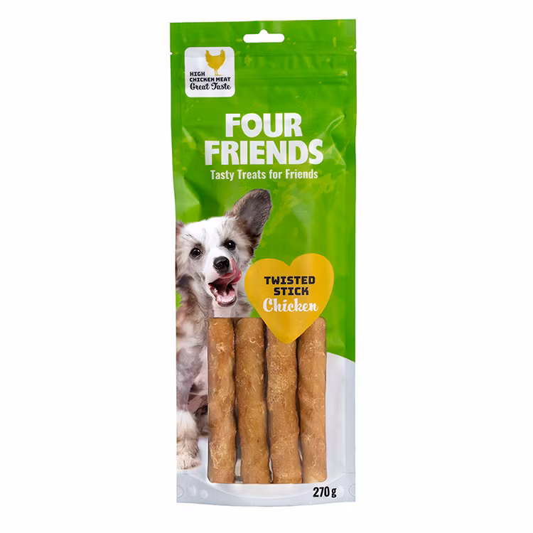 Four Friends Twisted Chicken Sticks