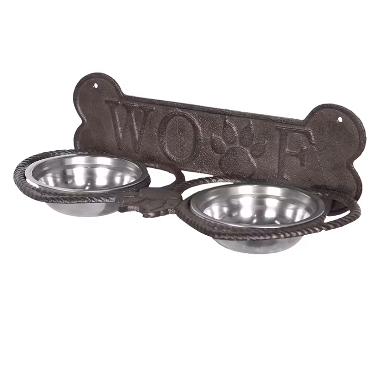 Dubbla Matskålar "Woof"