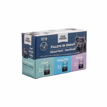 Sterilized Adult Cat Gravy Mix 12-Pack