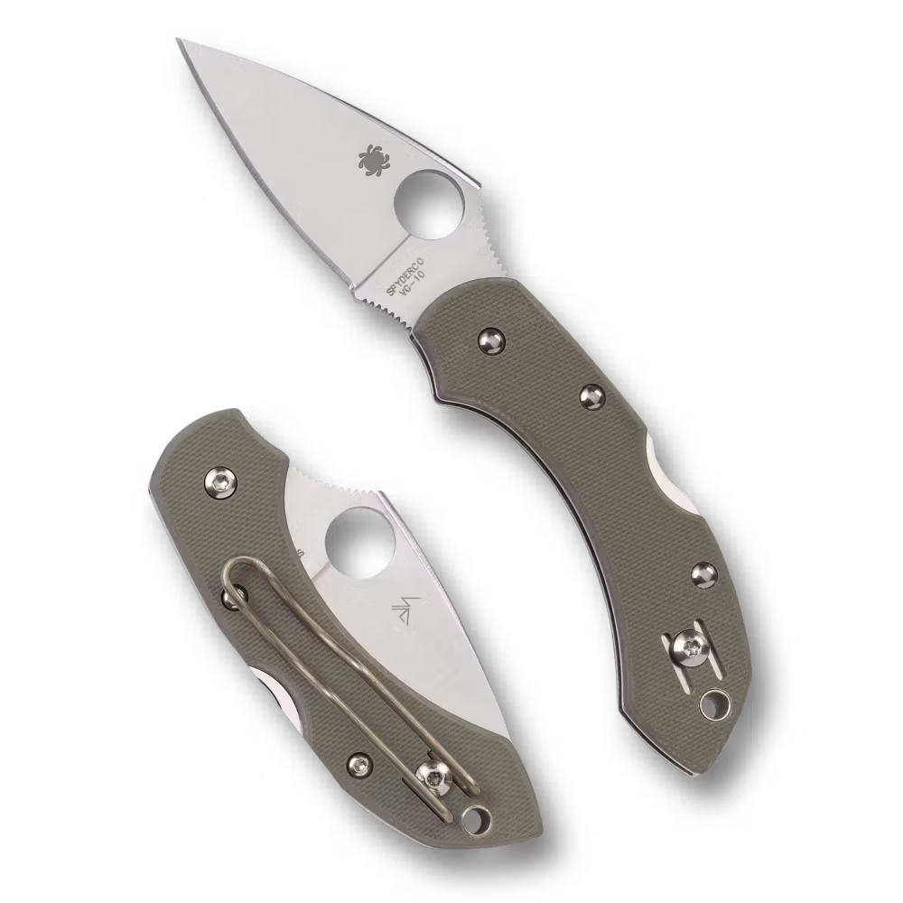 Spyderco Dragonfly G-10 Foliage Green Fällkniv