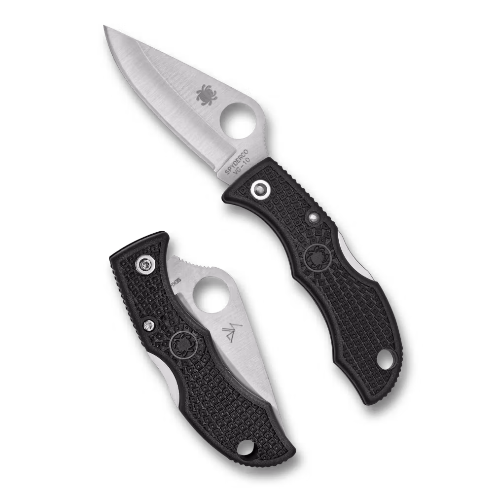 Spyderco Ladybug 3 Svart Fällkniv