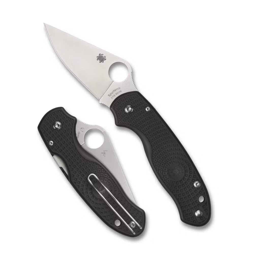 Spyderco Para 3 Lightweight BD1N Svart Fällkniv