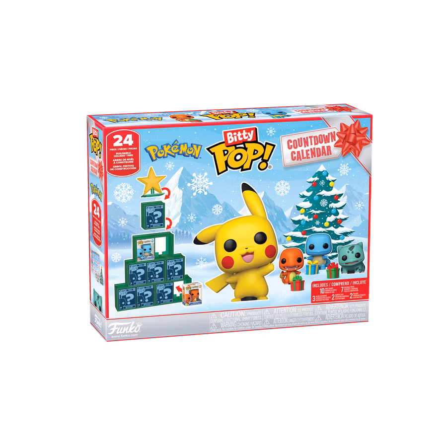 Funko Bitty POP! Pokémon Countdown Calendar 2026 – Adventskalender
