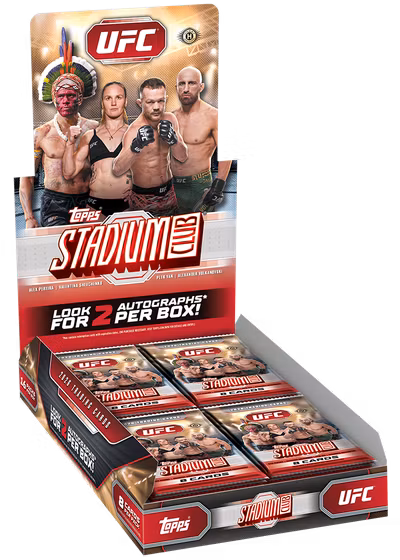 2026 Topps Stadium Club UFC Hobby Box