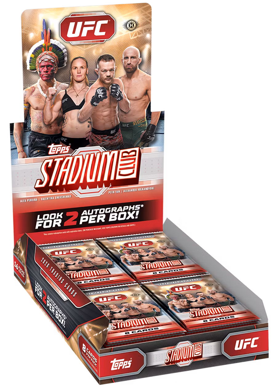 2026 Topps Stadium Club UFC Hobby Box