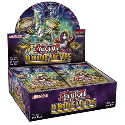 Yu-Gi-Oh! Glorious Victors – Booster Display