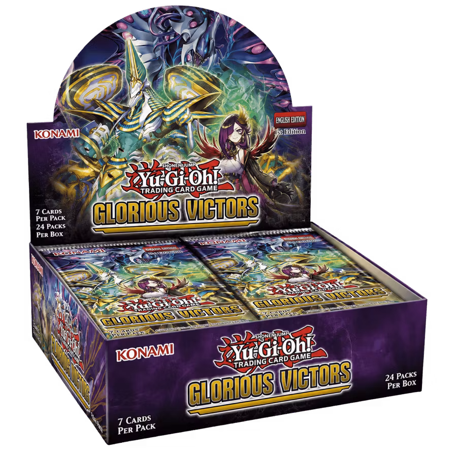 Yu-Gi-Oh! - Glorious Victors Booster Display
