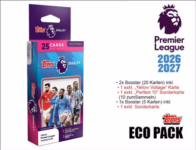 Topps Premier League 2026/27 – Eco Pack