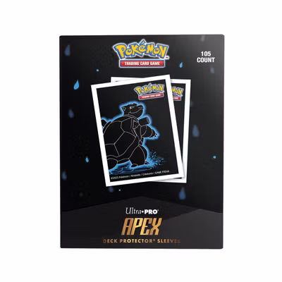 Ultra Pro APEX Sleeves Neon Kanto Blastoise – 105-pack