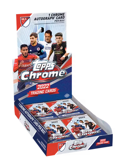 2022 Topps Chrome MLS – Hobby Box