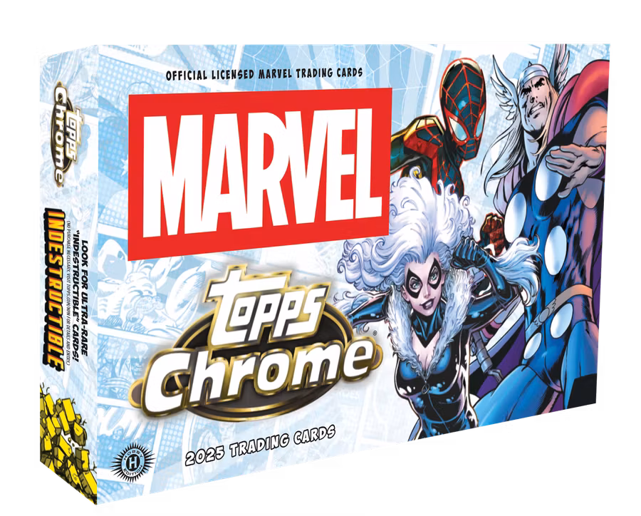 2025 Topps Chrome Marvel Hobby Box