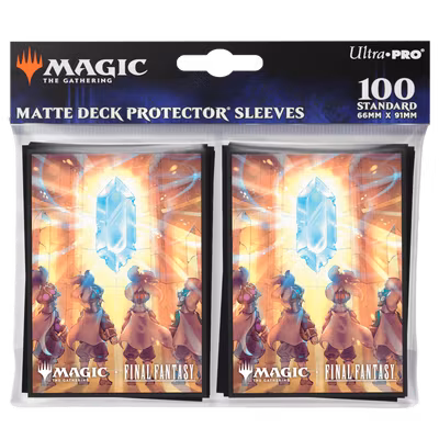 Ultra Pro Deck Protector Sleeves Magic: The Gathering Final Fantasy The Crystal's Chosen – 100-pack