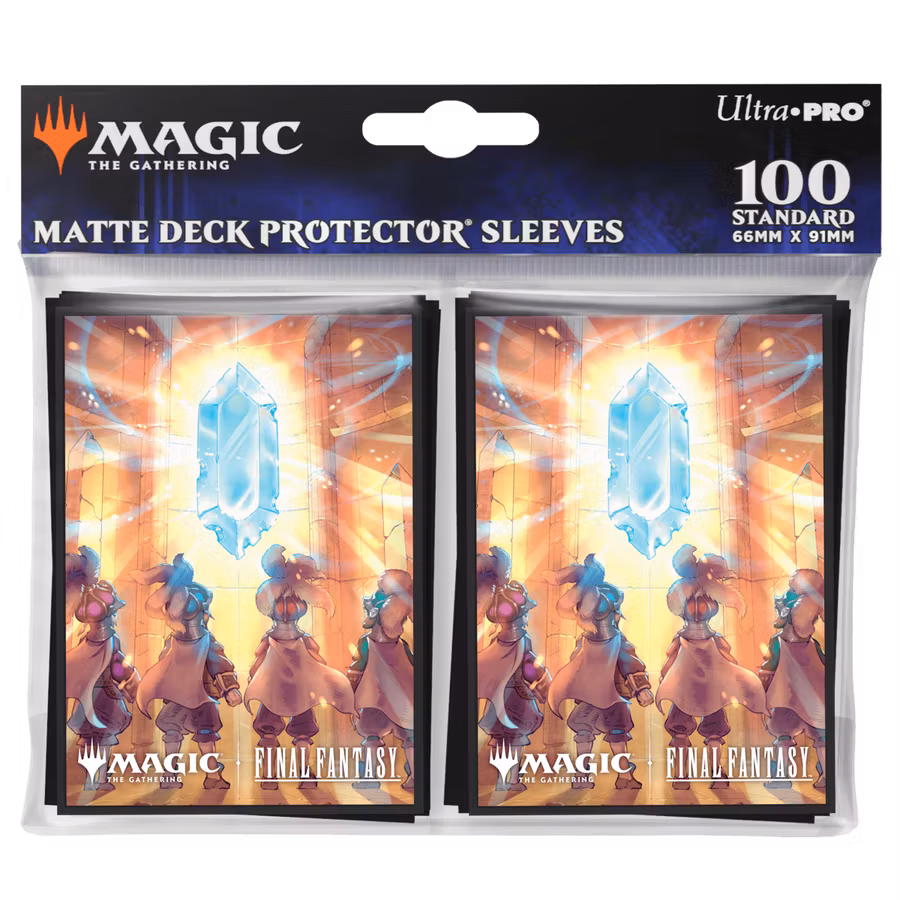 Ultra Pro Deck Protector Sleeves Magic: The Gathering Final Fantasy The Crystal's Chosen – 100-pack