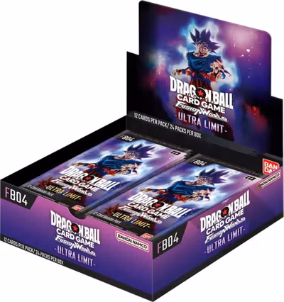 Dragon Ball Super Card Game Fusion World 04 (FB04) Booster Display