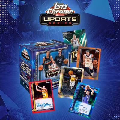 2025-26 Topps Chrome Update Sapphire Basketball Hobby Box