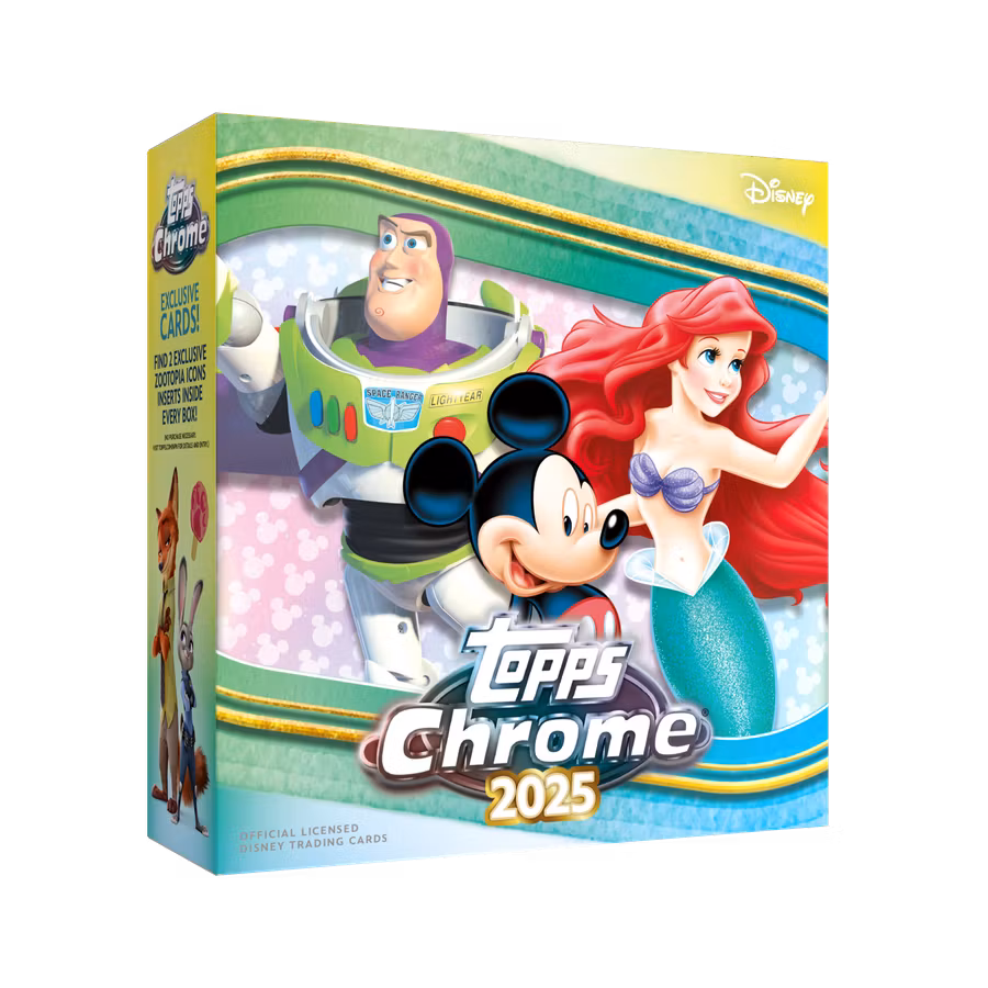 2025 Topps Chrome Disney Hobby Box
