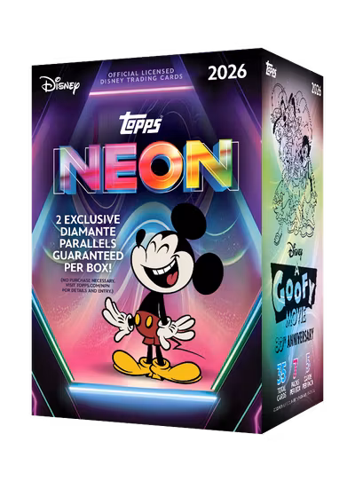 2026 Topps Disney Neon (Value Box)