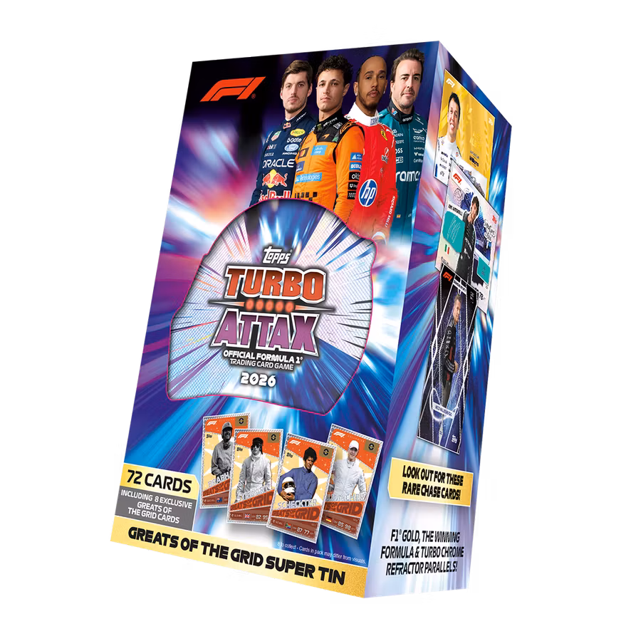 Topps Turbo Attax Formula 1 2026 – Super Tin